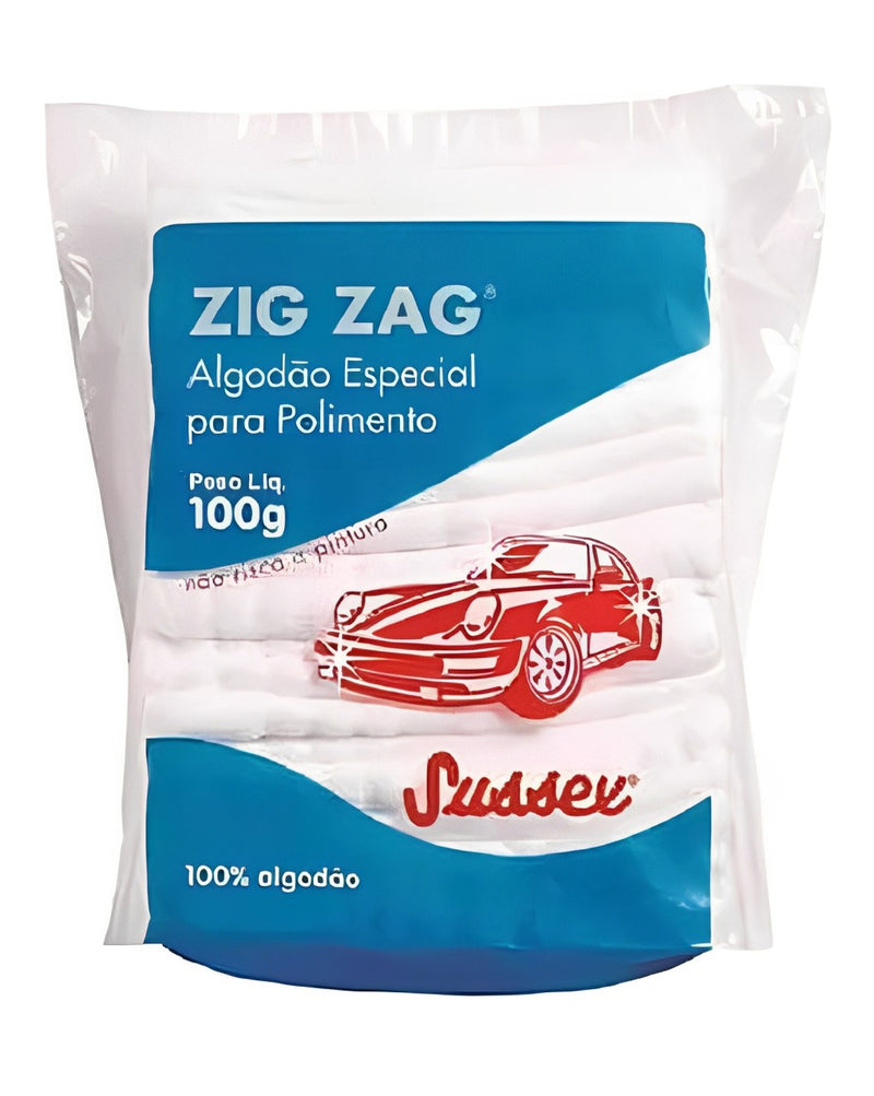 Algodão Automotivo para Polimento Zig Zag