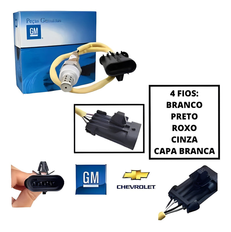 Sonda Lambda Original Prisma/Corsa/Celta 1.0 1.4 2009 2010 2011 2012